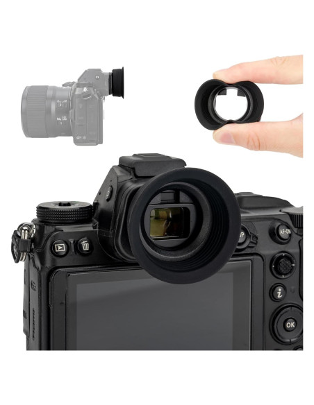 Copa ocular de silicona suave Jinjiacheng DK-29 para Nikon Z6 Z5