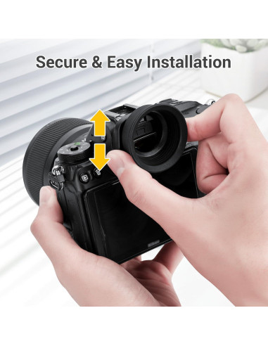 Copa ocular de silicona suave Jinjiacheng DK-29 para Nikon Z6 Z5