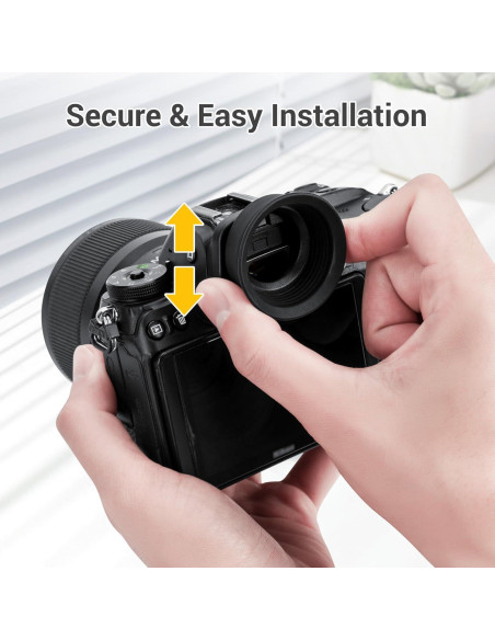 Copa ocular de silicona suave Jinjiacheng DK-29 para Nikon Z6 Z5