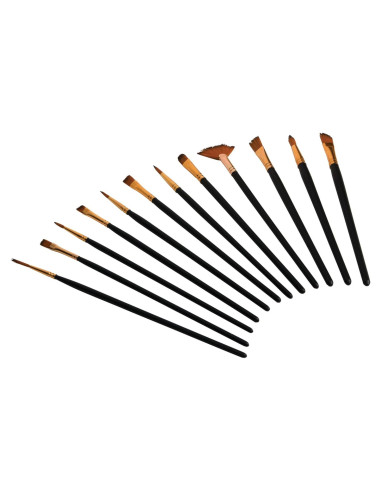 Juego de Pinceles de Detalle 12 Piezas Performance Tool W228