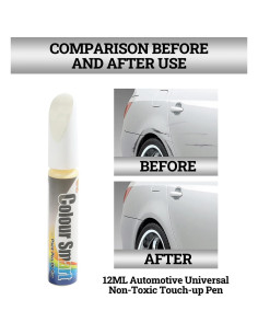 Lápiz de Pintura Automotriz Zlirfy Blanco - Reparación de Rayones 2