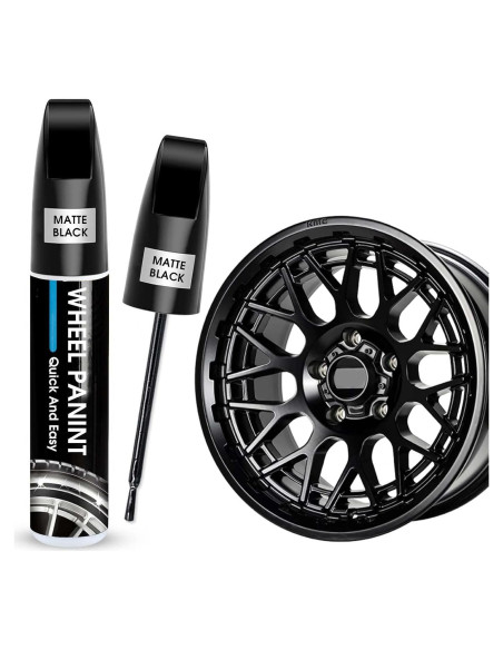 Kit de Reparación de Llantas Evlisrtpk Negro Mate 12ml