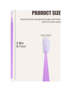 Pinceles de Pintura RACOONA 100PCS 1.5mm para Automóviles 2