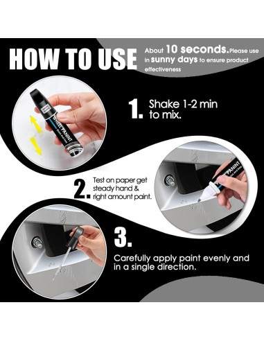 Kit de Reparación de Llantas Evlisrtpk Negro Mate 12ml