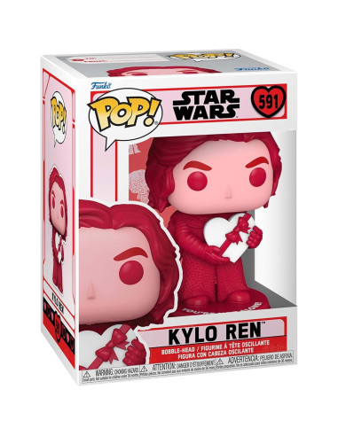 Funko Pop! Star Wars San Valentín Kylo Ren 11.8 cm