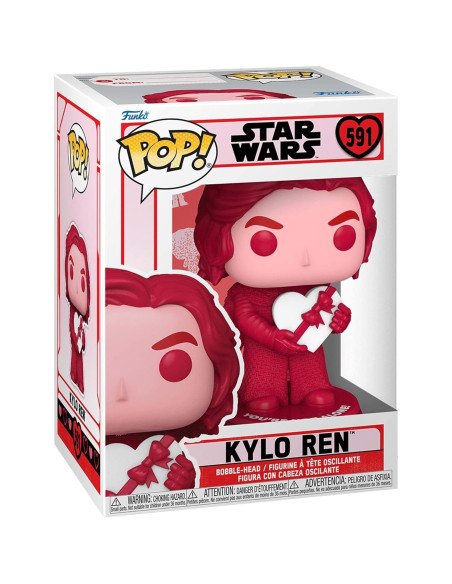 Funko Pop! Star Wars San Valentín Kylo Ren 11.8 cm