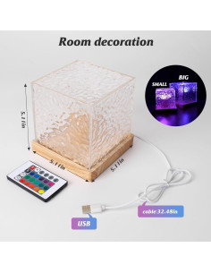Proyector de Olas del Océano WESEA Tamaño Ampliado Luz Nocturna 2