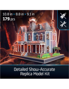 Kit de Modelo 3D Casa Creel Stranger Things 179 Piezas 2