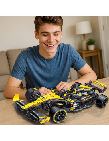 Kit de Construcción Coche de Carreras JSINMA F1 R.S.20 1650 Piezas