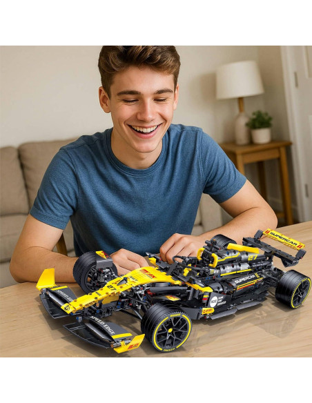 Kit de Construcción Coche de Carreras JSINMA F1 R.S.20 1650 Piezas Kit de Construcción Coche de Carreras JSINMA F1 R.S.20 1650 Piezas