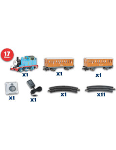 Set de Tren Eléctrico Thomas y Amigos Bachmann HO con Annie y Clarabel 2