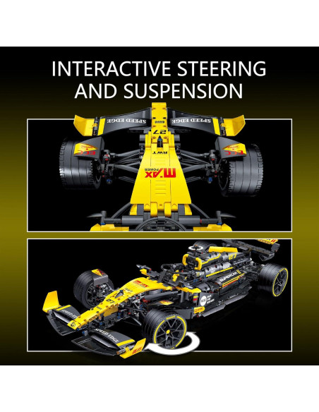 Kit de Construcción Coche de Carreras JSINMA F1 R.S.20 1650 Piezas Kit de Construcción Coche de Carreras JSINMA F1 R.S.20 1650 Piezas