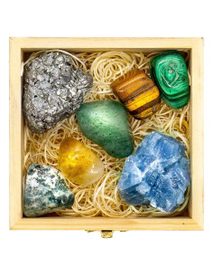 Set de Cristales Sanadores Crystalya - Abundancia y Prosperidad