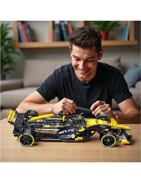 Kit de Construcción Coche de Carreras JSINMA F1 R.S.20 1650 Piezas Kit de Construcción Coche de Carreras JSINMA F1 R.S.20 1650 Piezas