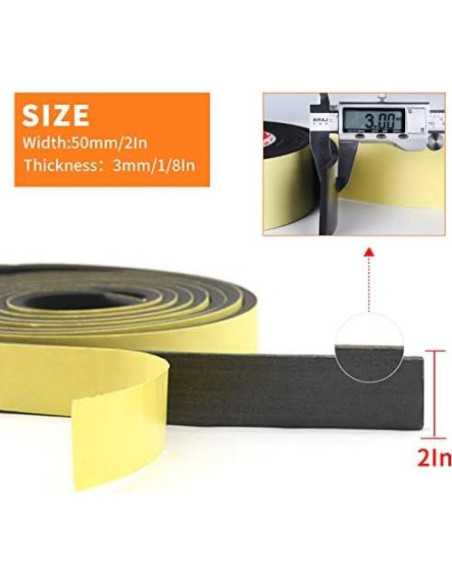 Cinta de Aislamiento de Espuma Papillon 10m x 3.2mm x 5.1cm