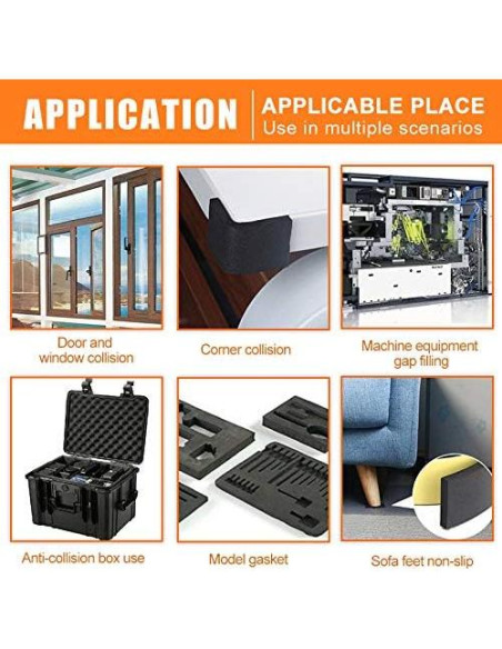 Cinta de Aislamiento de Espuma Papillon 10m x 3.2mm x 5.1cm