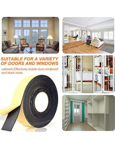 Cinta de Aislamiento de Espuma Papillon 10m x 3.2mm x 5.1cm