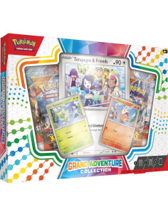 Colección de Gran Aventura Pokémon TCG - 2 cartas foil + 4 paquetes 2