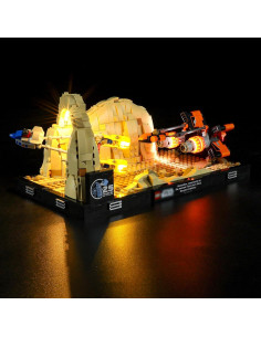 Kit de Luz LED YEABRICKS para Diorama Star Wars 75380 2