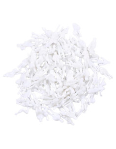 Figuras de modelo sin pintar SZZJ 1:300 para trenes DIY (100 unidades)