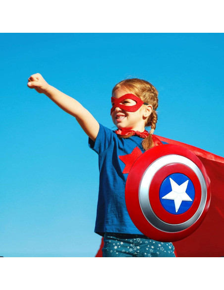 Escudo de Capitán para Niños - PVC 30.5 cm - Halloween y Cosplay