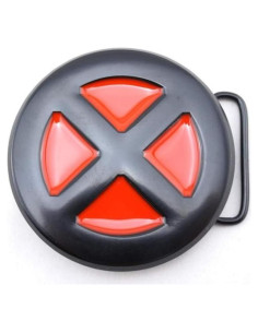 Hebilla de Cinturón de Metal X-MEN Marvel 11.5x8 cm