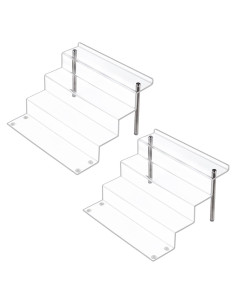 Soporte de Exhibición Acrílico LileZbox 4 Pasos 30.48x22.35cm