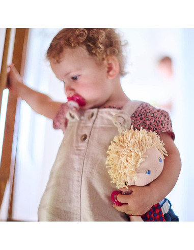 Muñeca Suave HABA Nick 30 cm para Bebés 18 meses y más