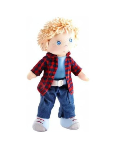 Muñeca Suave HABA Nick 30 cm para Bebés 18 meses y más