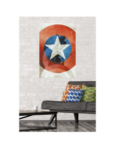 Póster de Pared Trends International Marvel Capitán América 86.4x56.8 cm 2