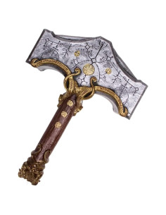 Martillo de Dios Cosplay damdos 50cm Espuma PU Accesorio Halloween