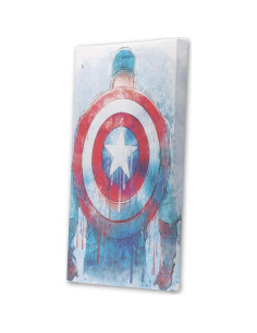 Lienzo Decorativo Capitán América Open Road 28.58x42.86 cm 2