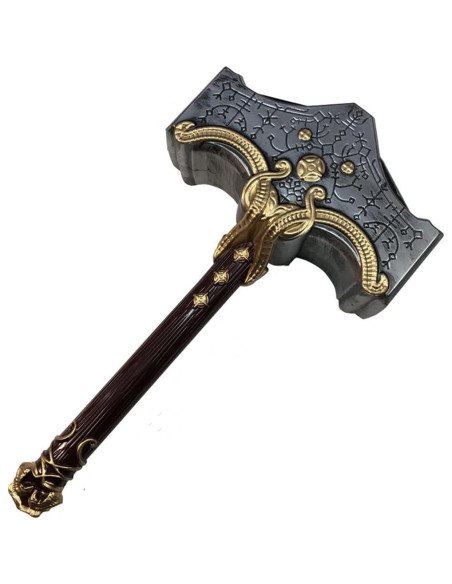 Martillo de Dios Cosplay damdos 50cm Espuma PU Accesorio Halloween