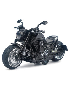 Motocicleta de Juguete Retroceso MING YING 66 con Luz y Sonido