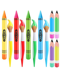 Conjunto de Globos Inflables Gigantes Glimin - 12 Pcs Decoración Regreso a Clases