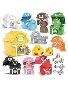 Juguetes Educativos Animales de Granja Montessori - 10 Piezas