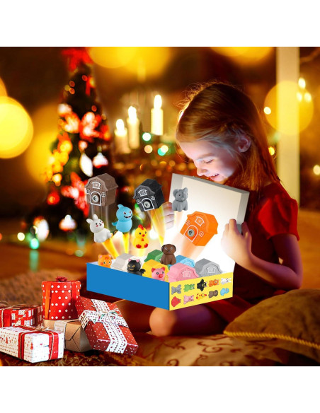 Juguetes Educativos Animales de Granja Montessori - 10 Piezas