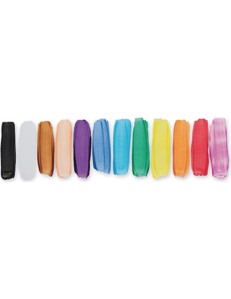 Pintura Tempera Lavable S&S Worldwide 12 Colores 16 oz