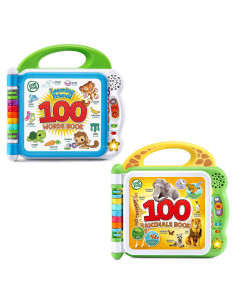 Set de Libros Interactivos LeapFrog 100 Palabras y Animales