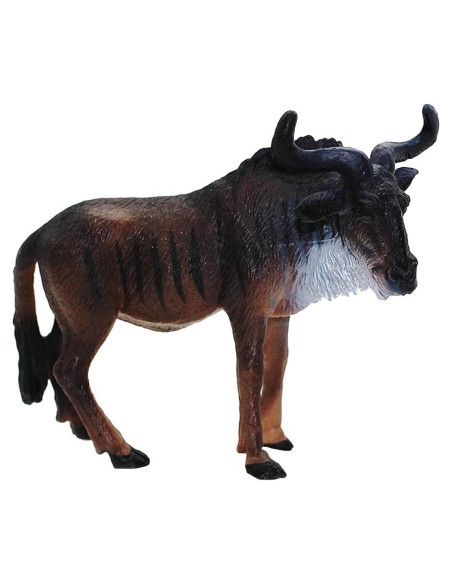 Figurina de Ñu Africano TOYANDONA 9.5x4.5x8.5cm PVC