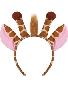 Conjunto Disfraz Jirafa Unisex 3 Piezas con Diadema y Cola 2