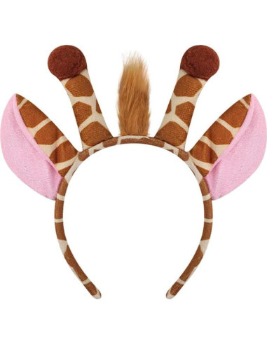 Conjunto Disfraz Jirafa Unisex 3 Piezas con Diadema y Cola