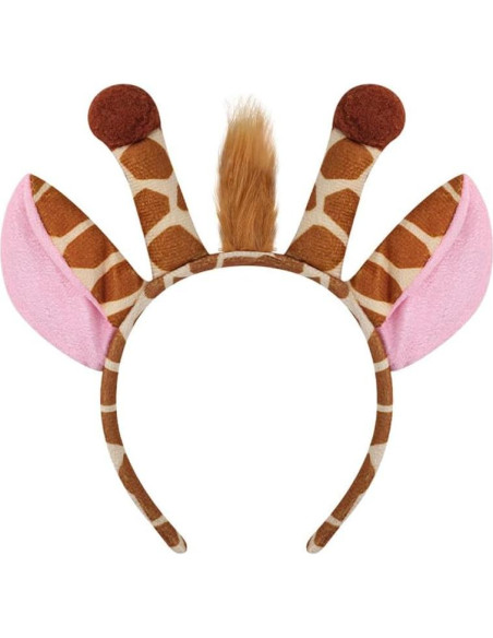 Conjunto Disfraz Jirafa Unisex 3 Piezas con Diadema y Cola