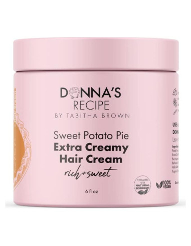 Crema para el Cabello Pastel de Batata Donna 170g - Hidratación y Definición