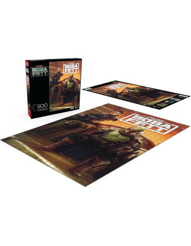 Rompecabezas 500 Piezas Buffalo Games Star Wars Boba Fett 54x38cm