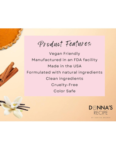 Crema para el Cabello Pastel de Batata Donna 170g - Hidratación y Definición