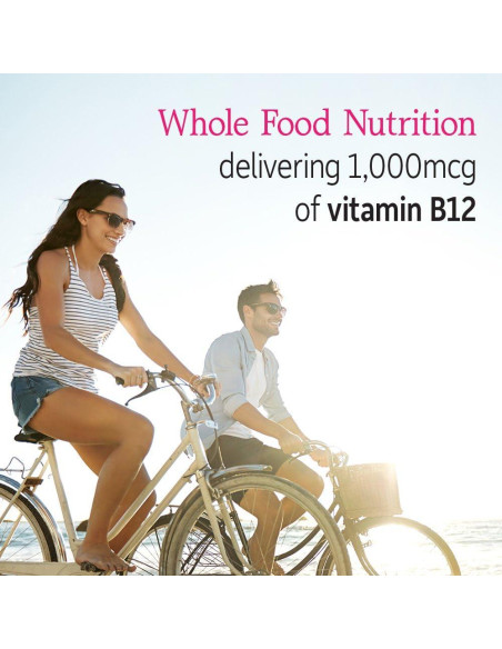 Suplemento Vegano B12 1000mcg + Zinc 30mg Jardín de Vida
