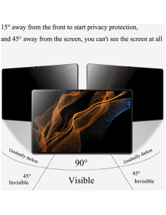 Protector de Pantalla Privado BYIUIHS para Galaxy Tab S8 11" 2022 2