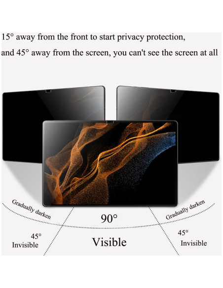 Protector de Pantalla Privado BYIUIHS para Galaxy Tab S8 11" 2022