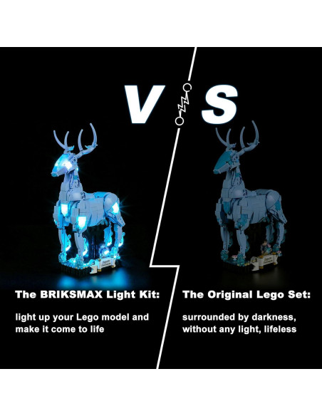 Kit de Iluminación LED BRIKSMAX para LEGO 76414 Expecto Patronum